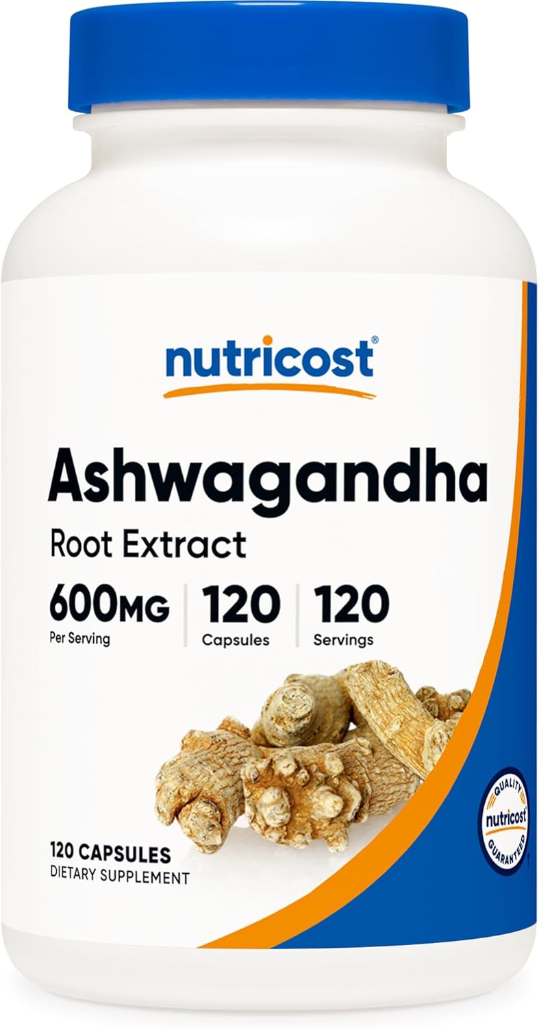 Nutricost Ashwagandha Herbal Supplement 600mg