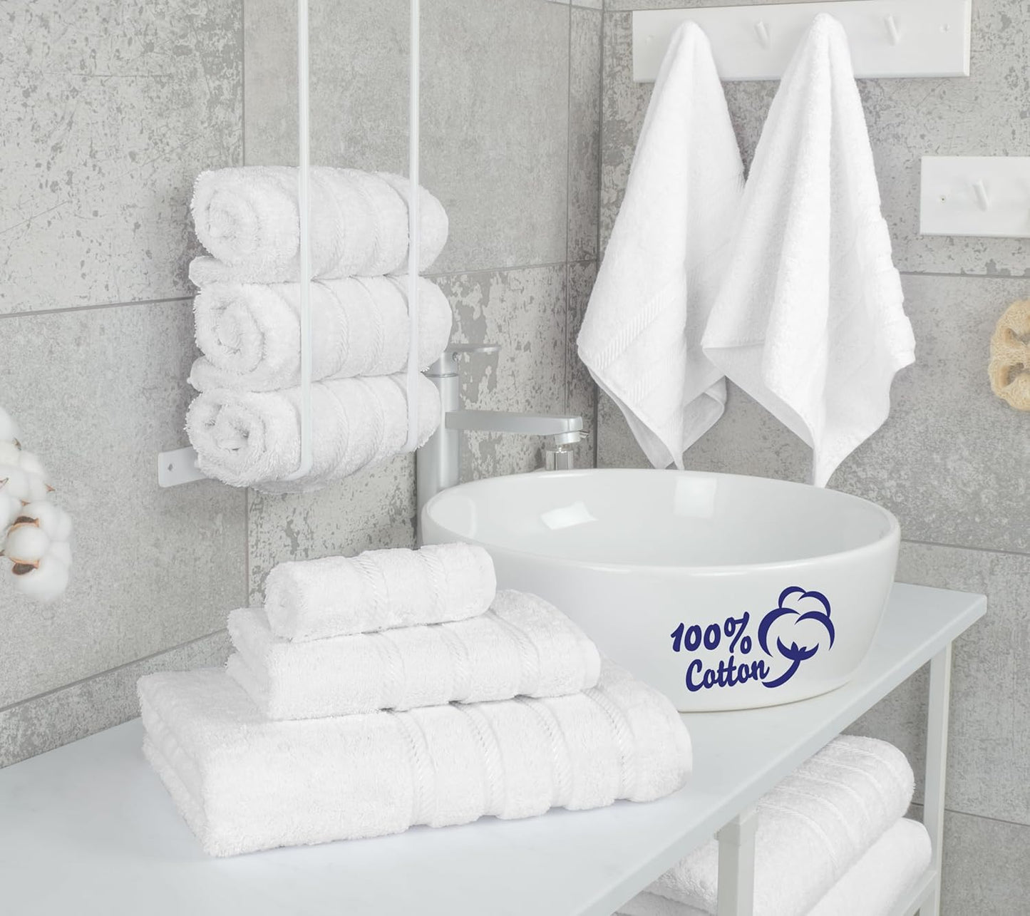 American Soft Linen Luxury 6 Piece Towel Set