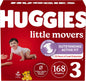 Huggies Size 3 Diapers, Little Movers Baby Diapers, Size 3 (16-28 lbs)