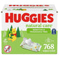 Huggies Natural Care Sensitive Baby Wipes, Unscented